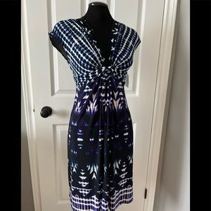 New Donna Morgan twist cap sleeve dress women’s 6